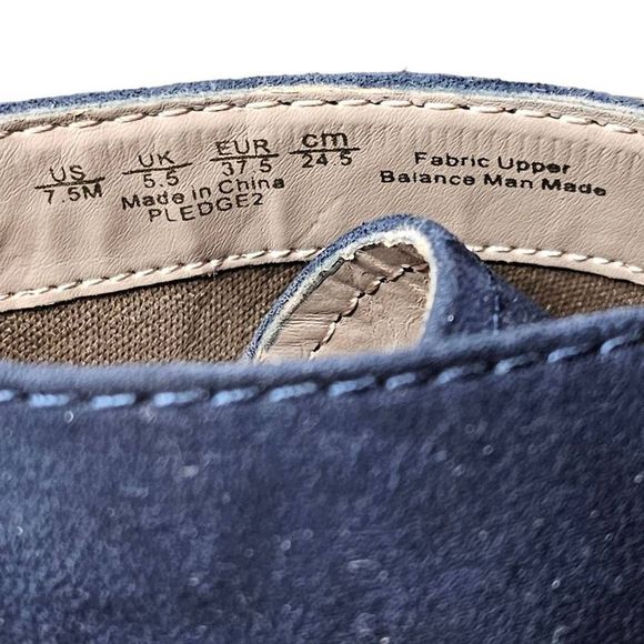 Franco Sarto Blue Ankle Boots - Picture 6 of 9